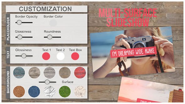 Videohive Multi-Surface SlideShow Video Displays template preview