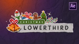 Videohive Christmas Lowerthird Elements template preview