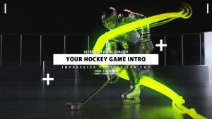 Videohive Your Hockey Intro Openers template preview