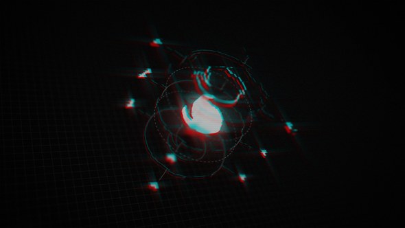 Videohive Fast Glitch Logo Opener Intro Logo Stings template preview