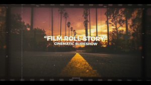 Videohive Film Roll Story | Cinematic Slideshow Video Displays template preview