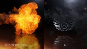 Videohive Fire Logo Reveal 38524206 Logo Stings template preview