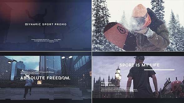 Videohive Dynamic Sport Promo 18917814 Openers template preview