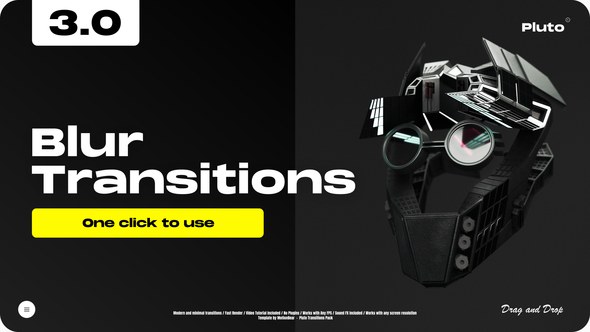 Videohive Blur Transitions 3.0 Elements template preview