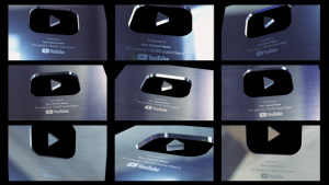 Videohive Youtube Silver Button Elements template preview