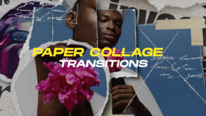 Videohive Paper Collage Transitions | After Effects Template Elements template preview