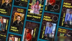 Videohive Instagram Story Photo Frame After Effects Template Elements template preview