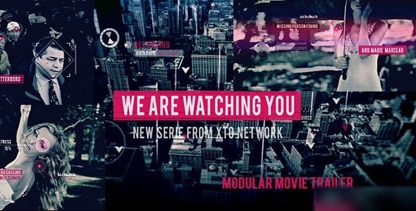 Videohive Watching You Movie Trailer