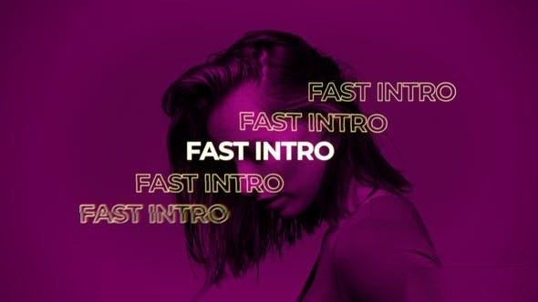 Videohive Fast Urban Dynamic Intro Openers template preview