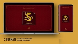 Videohive Chinese New Year Flipbook Openers template preview