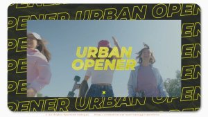 Videohive Urban Opener Hip Hop Openers template preview