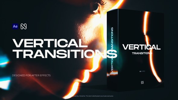 Videohive Vertical Transitions 57632254 Elements template preview
