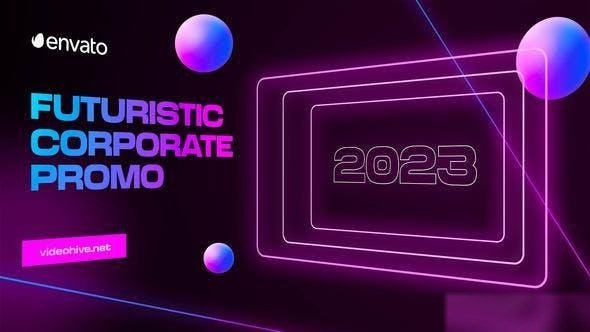 Videohive Futuristic Corporate Promo Openers template preview