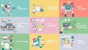 Videohive Creative Process - Flat Design Concepts Openers template preview