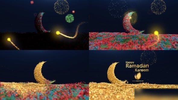 Videohive Happy Ramadan logo reveal Logo Stings template preview