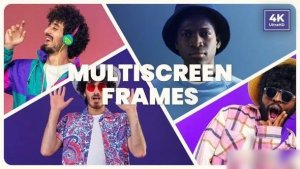 Videohive Gladsome Colorful Slideshow | Multiscreen Opener | Typography Intro Openers template preview