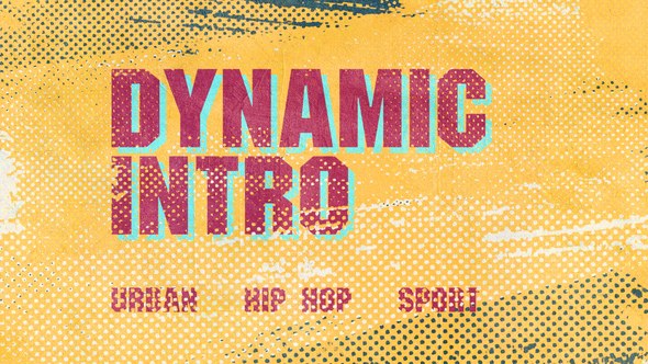 Videohive Dynamic Brush Intro 23448070 Logo Stings template preview