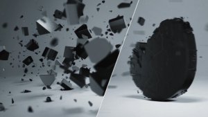Logo 3d Animation | Shatter Video Displays template preview