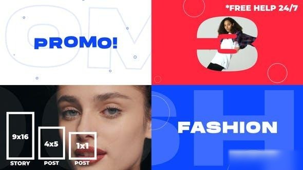 Videohive Minimal Fashion Promo 27465043 Openers template preview