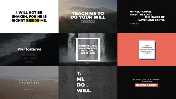 Videohive Modern Titles | After Effects 38315959 Titles template preview