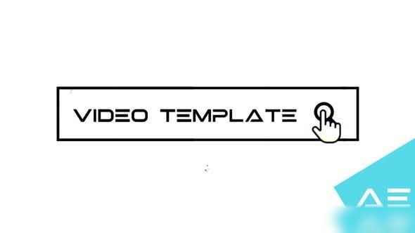 Videohive Digital Search Logo Reveal Logo Stings template preview