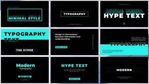 Videohive Big Typography 49529573 Titles template preview