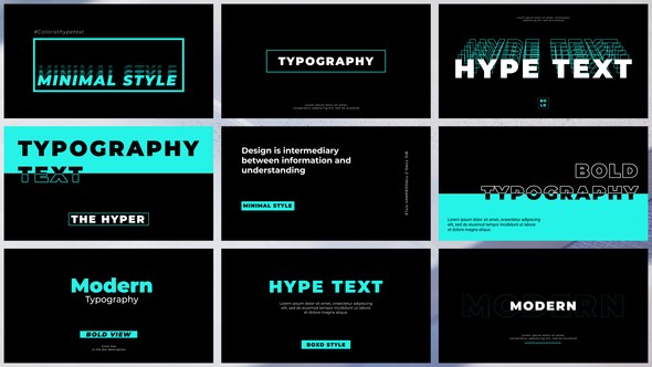 Videohive Big Typography 49529573 Titles template preview