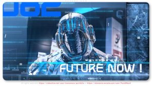 Videohive Future Now Video Displays template preview