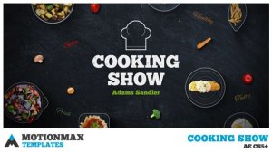 Cooking Show Video Displays template preview