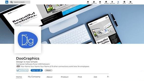 Videohive Linkedin Page Promo Openers template preview