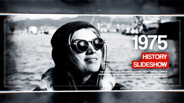 Videohive History Timeline 57240066 Video Displays template preview