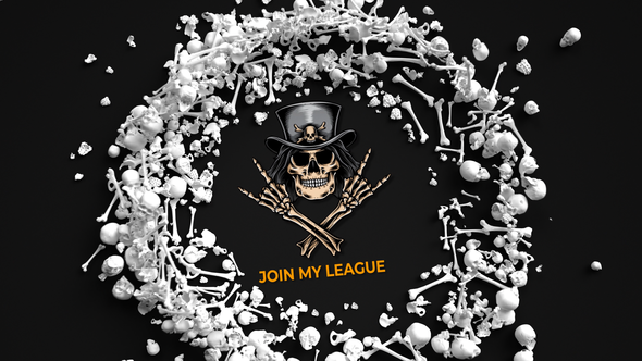 Videohive Bones Logo Reveal Logo Stings template preview