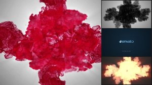 Videohive Particle Smoke Glitch - Logo Reveal Logo Stings template preview