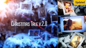 Christmas Tale Video Displays template preview