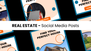 Videohive Real Estate - Social Media Posts Elements template preview