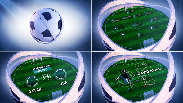 Videohive World soccer Package v2 Broadcast-packages template preview