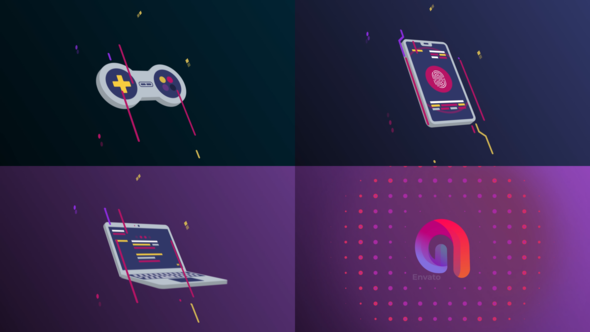 Videohive Gadget Preview Logo Logo Stings template preview