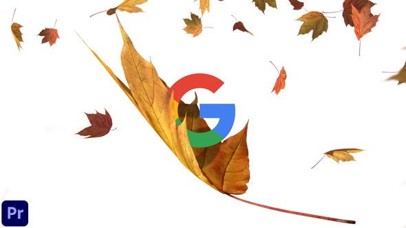 Maple Leaves Autumn Fall Logo Reveal Premiere Pro Premiere Pro template preview