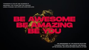 Videohive Animated Typography | After Effects Titles template preview