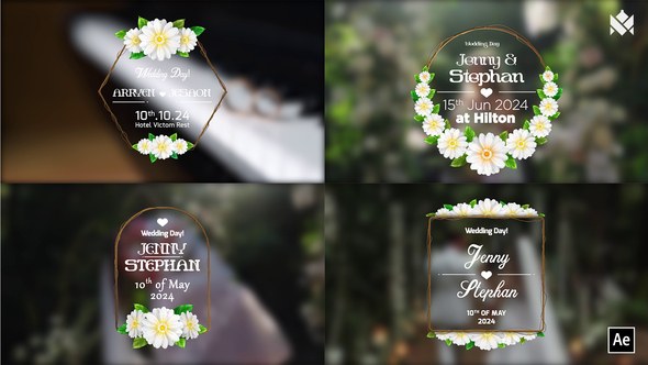 Videohive Wedding title V.03 Titles template preview