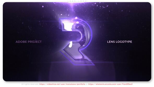 Videohive Lens Logo Logo Stings template preview