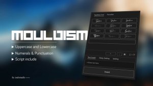 Videohive Animated Typeface - D3 Mouldism Titles template preview