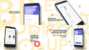 Videohive Minimalist App Promo Product Promo template preview