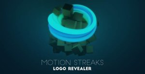 Videohive Motion Streaks Logo Revealer Logo Stings template preview