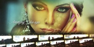 Romantic Slideshow Opening Titles Video Displays template preview