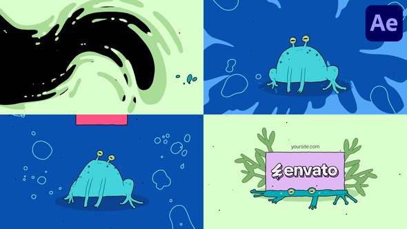 Videohive Animal Logo for After Effects Logo Stings template preview