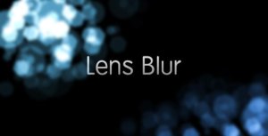 Videohive Lens Blur Intro Openers template preview