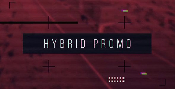 Videohive Hybrid Promo Video Displays template preview