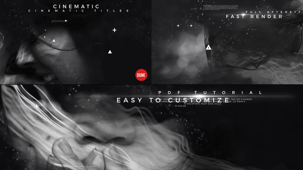Videohive Cinematic Titles V3 Openers template preview