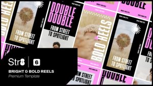 Videohive Bright & Bold Reels Product Promo template preview